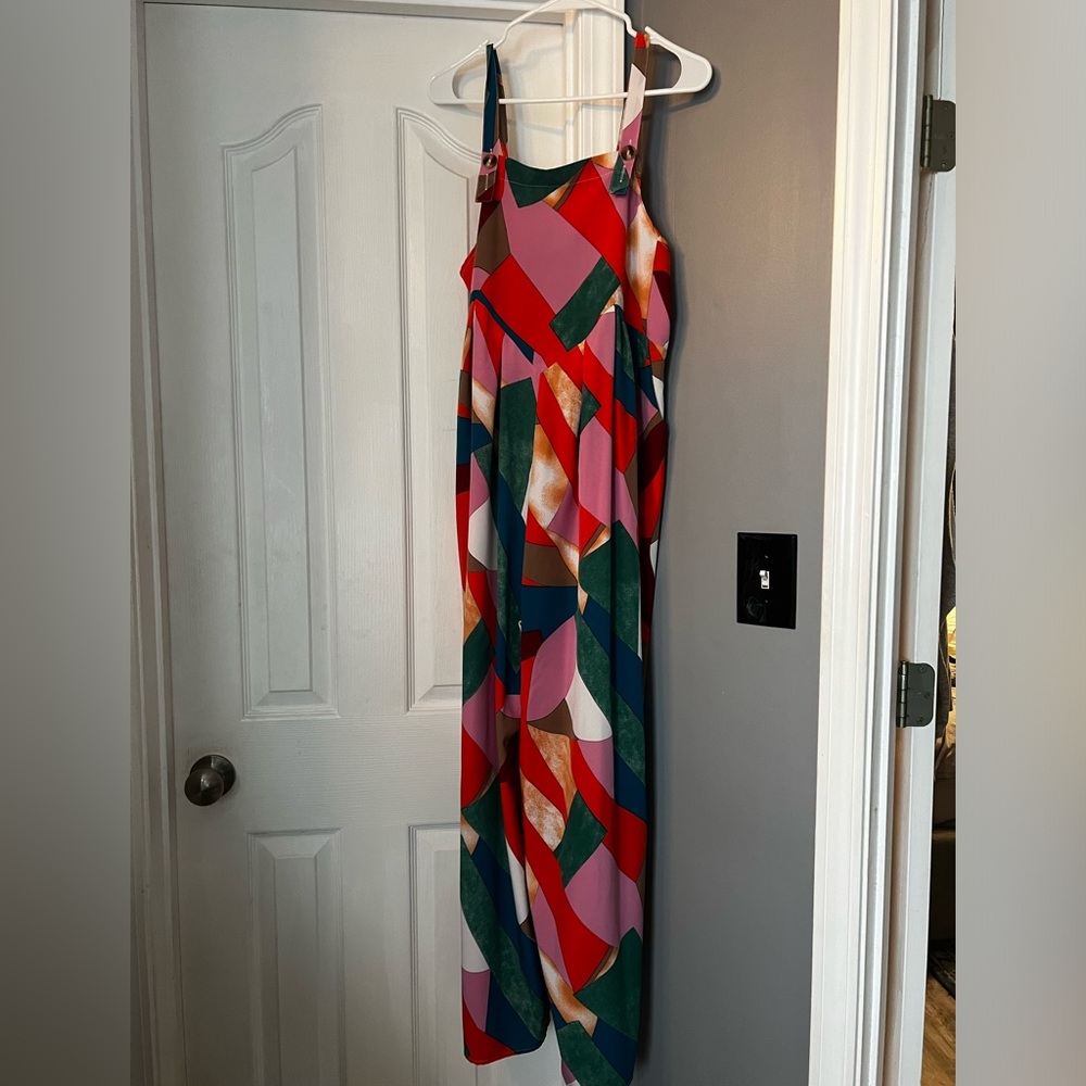 Women’s long jumpsuit size large light weight tts